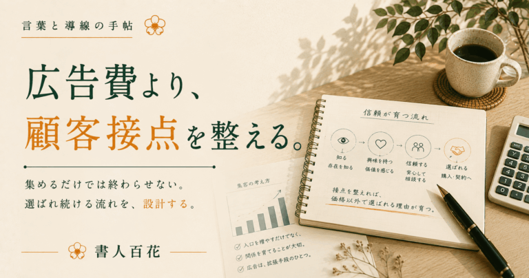 広告費を増やしても集客できない理由｜顧客接点を増やす5つの仕組み